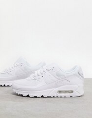 air max 90 leather bianche donna